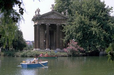 Villa Borghese (Rome, Itali), Villa Borghese gardens (Rome, Italy)