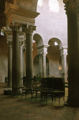 Mausoleum van Santa Costanza - Rome, Italië, Mausoleo di Santa Costanza - Rome, Italy