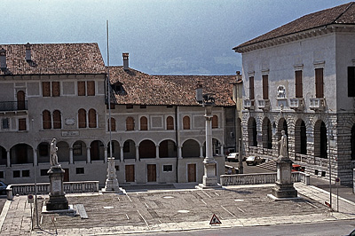 Piazza Maggiore, Feltre (BL, Veneto, Itali), Piazza Maggiore, Feltre (BL, Veneto, Italy)