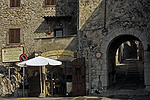 Porta Romana in Fumone (Lazio, Italië); Porta Romana in Fumone (Lazio, Italy)
