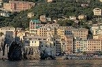 Camogli, Ligurië (Riviera di Levante), Italië; Camogli, Liguria, Italy