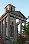 Tempel van Hercules, Cori (LT, Lazio, Itali); Temple of Hercules, Cori (LT, Latium, Itali)