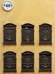 Brievenbussen in Lanciano (Abruzzen, Itali); Letter-boxes in Lanciano (Abruzzo, Italy)