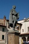 Monument voor Giotto (Vicchio, Toscane, Itali); Monument for Giotto (Vicchio, Tuscany, Italy)