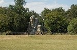 Apennijnenreus (Villa Demidoff di Pratolino); The Appennine Colossus (Vaglia, Tuscany, Italy)