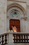 Pas getrouwd (Giovinazzo, Apulië, Italië); Just married (Giovinazzo, Apulia, Italy)