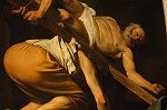 De kruisiging van Petrus (Caravaggio, Rome); The Crucifixion of Saint Peter (Caravaggio, Rome)
