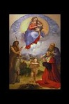 Rafal, Madonna di Foligno, Rome, Itali; Raphael, Madonna di Foligno, Rome, Italy