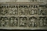 Sarcofaag van Junius Bassus, Rome, Italy; Sarcophagus of Junius Bassus, Rome, Italië