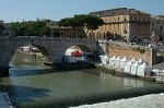 Ponte Cestio (Pons Cestius), Rome, Itali; Ponte Cestio (Pons Cestius), Rome, Italy