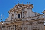 Kerk van Sint-Ignatius. Rome, Italië.; Church of Saint Ignatius, Rome, Italy