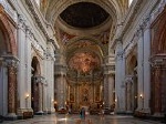 Kerk van Sint-Ignatius. Rome, Itali.; Church of Saint Ignatius, Rome, Italy