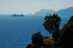 Kust bij Amalfi.; Amalfi coast.