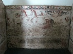 Lucanische graftombe, Paestum (Campanië. Italië); Lucanian tomb, Paestum (Campania, Italy)