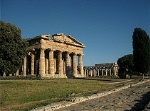 Tempel van Poseidon, Paestum (Campani. Itali); Temple of Poseidon, Paestum (Campania, Italy)