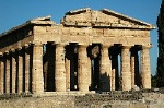 Tempel van Poseidon, Paestum (Campani. Itali); Temple of Poseidon, Paestum (Campania, Italy)