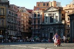 Piazza Plebiscito, Napels (Campanië); Piazza Plebiscito, Naples (Campania, Italy)