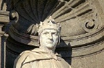 Karel van Anjou, Koninklijk Paleis, Napels; Royal Palace, Naples (Campania, Italy)