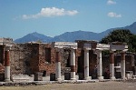 Forum, Pompeii, Campani, Itali; Forum, Pompeii, Campania, Italy