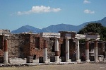Forum, Pompeii, Campani, Itali; Forum, Pompeii, Campania, Italy