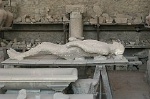 Gipsafgietsel, Pompeii; Plaster cast, Pompeii