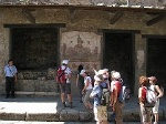 Toeristen in Pompeii, Campani, Itali; Tourists in Pompeii, Campania, Italy