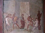 Huis van Menander, Pompeii, Campani, Itali; House of the Menander, Pompeii