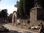 Via delle tombe, Pompeii, Campani, Itali; Via delle tombe, Pompeii, Campania, Italy