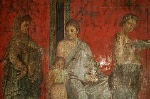 Villa van de Mysterin, Pompeii, Campani, Itali; Villa of the Mysteries, Pompeii, Campania, Italy