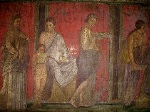 Villa van de Mysterin, Pompeii, Campani, Itali; Villa of the Mysteries, Pompeii, Campania, Italy