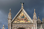 Dom van Siena, Toscane, Itali; Siena Cathedral, Tuscany, Italy