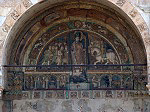 Portaal, basilica di San Zeno, Verona, Itali; Basilica of San Zeno (San Zenone), Verona