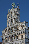 Kerk San Michele in Foro, Lucca, Toscane, Itali; San Michele in Foro, Lucca, Tuscany, Italy