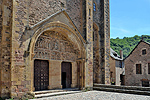 Abdijkerk van Sainte-Foy, Conques, Frankrijk; Abbey Church of Saint Foy, Conques, France