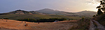 Landschap bij Radicofani (Si. Toscane, Itali); Landscape near Radicofani (Si. Tuscany, Italy)