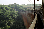 Spoorbrug in Toscane, Itali; Railway viaduct in Tuscany, Italy