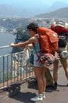 Rugzakkers in Sorrento; Backpackers in Sorrento