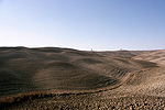 Heuvels in burchtstadjes in Toscane, Itali; Hills in Tuscany, Italy